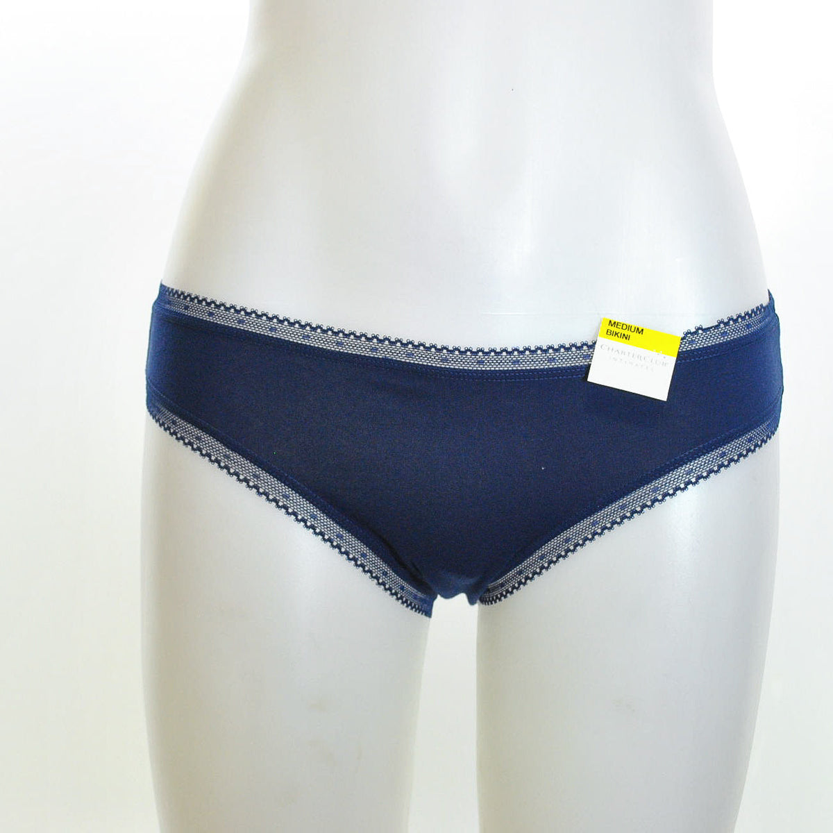Charter Club Modern Essentials Lace-Trim Bi Pale Indigo Panty