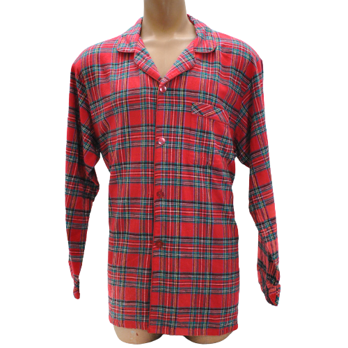 Family Pajamas Red Pajama Top xl