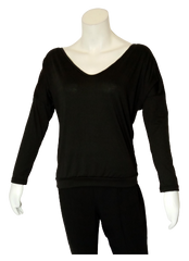 Black Long Sleeve Blouse