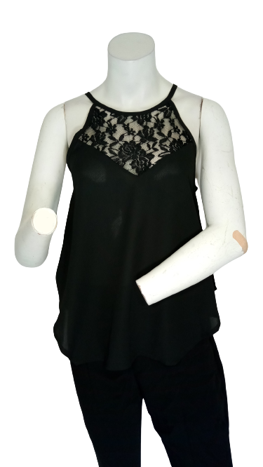 Zenana Outfitters Black Blouse
