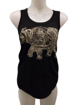 Libertalia Black "Mullet "Tank Top