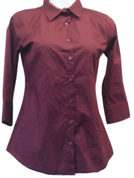 Zenana Outfitters Wine Blouse