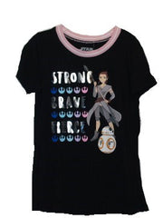 Black Stars Wars printed t-shirt