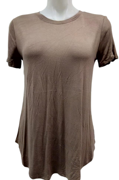 Zenana Premium Light Brown Top