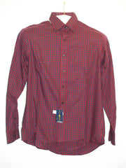 Club Room Men's Red Dress Shirt