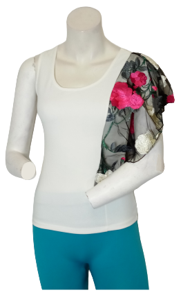 Palacio White/Black Blouse