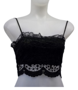 Urmoda Black Crop Top