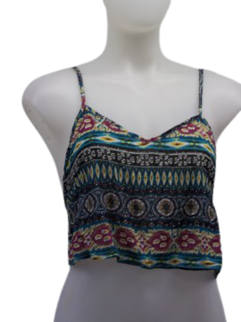 VVNVVN Patterned Crop Top