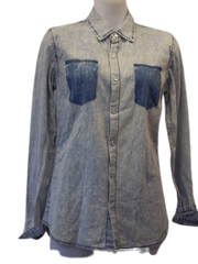 Carmar Denim Long Sleeve Top