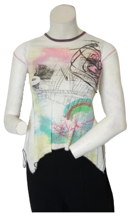 Libertalia White/Pink Blouse