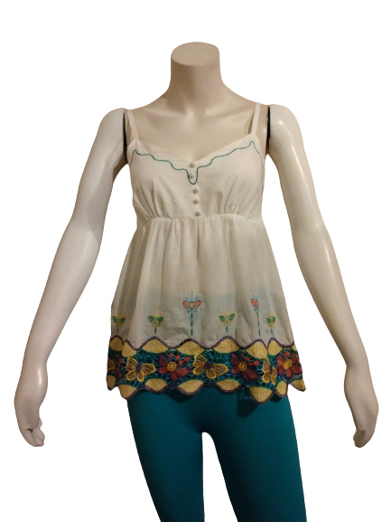 Runway Paris Embroidered Top