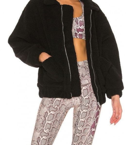 Black Teddy Jacket