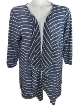 American Summer Blue/Cream Top 2x