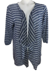 American Summer Blue/Cream Top 2x