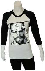 American Apparel Black/White Shirt XS