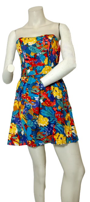 Poetry Clothing Strapless Dress