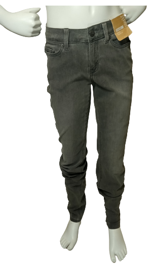 R1893 (Roebuck & Co) low rise skinniest leg gray jeans