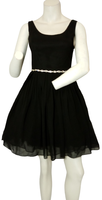 A. Drea Black Jeweled Dress