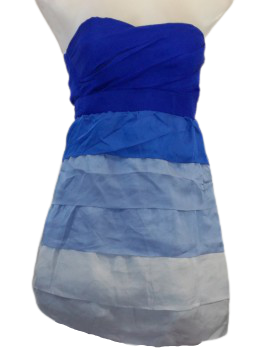 Minuet Blue Strapless Dress