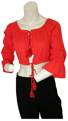 Red Etophe Studios Bolero Top