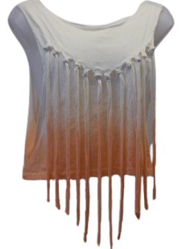 Emma & Sam Cream/Orange Top