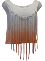 Emma & Sam Cream/Orange Top