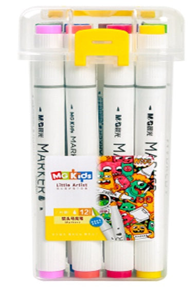 M&G 12 Color Marker Set