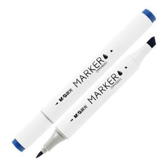 M&G Soft Brush Double-Tip Round Marker 36 colors (1 per pack)