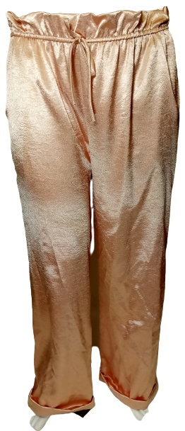 Glitz Light Pink Silky Pants
